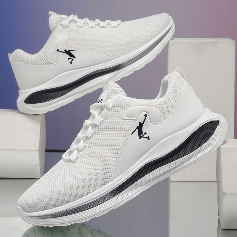 White Sneaker Care Kit - Men Running Sneakers Light Cushion Soft