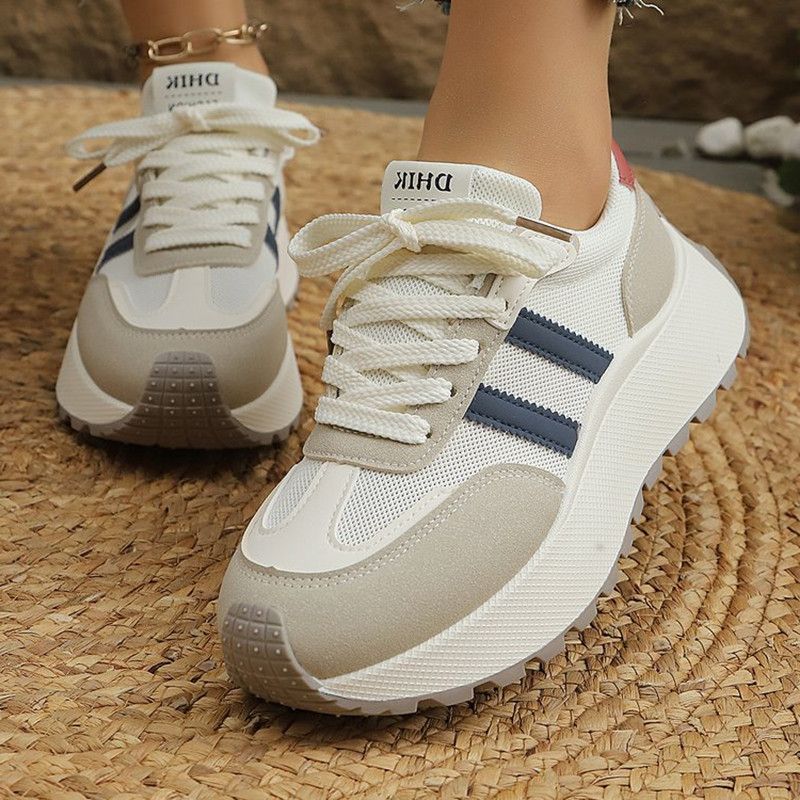 White Sneaker Care Kit - Fashion Breathable Mesh Sporty Casual Women's