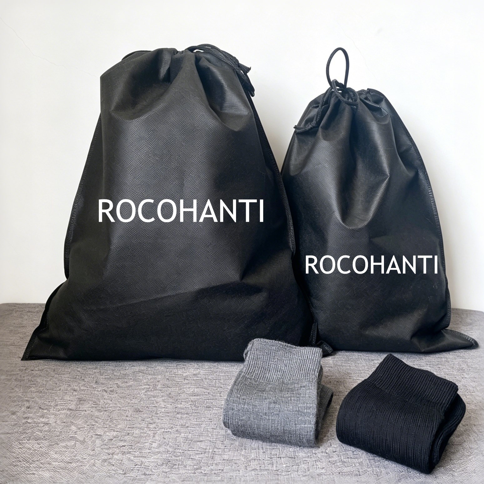 100X Custom Logo Print Reused  - огляд і ціна Shoe Bag Dust
