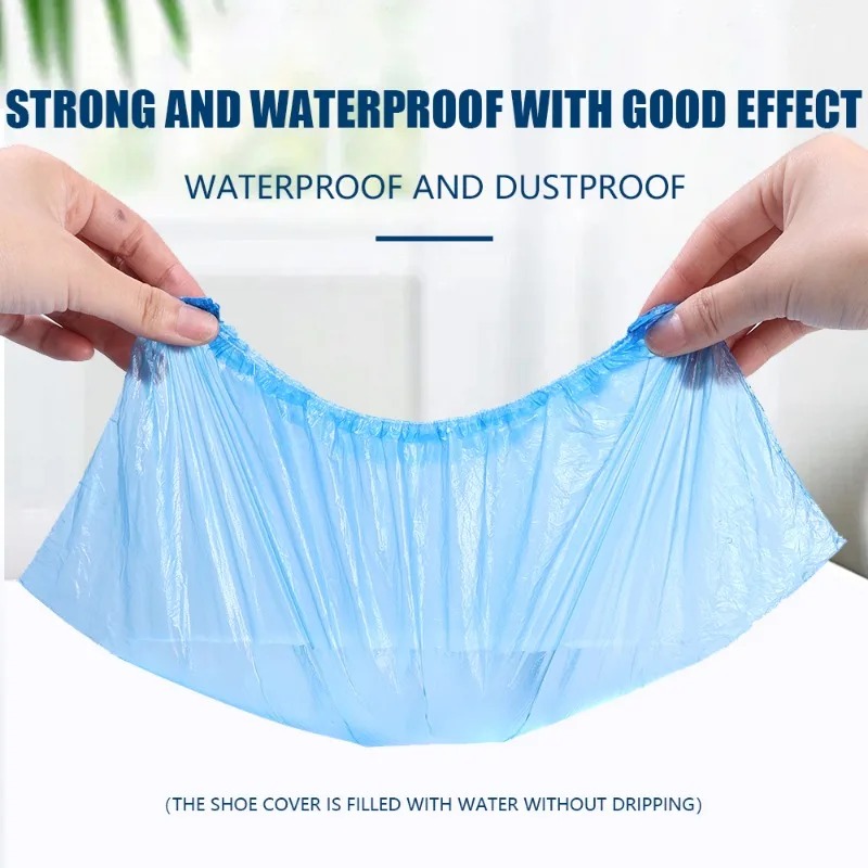 Disposable Plastic Shoe Covers - огляд і ціна Shoe Bag Dust